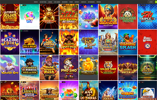 sportsbetting slots section