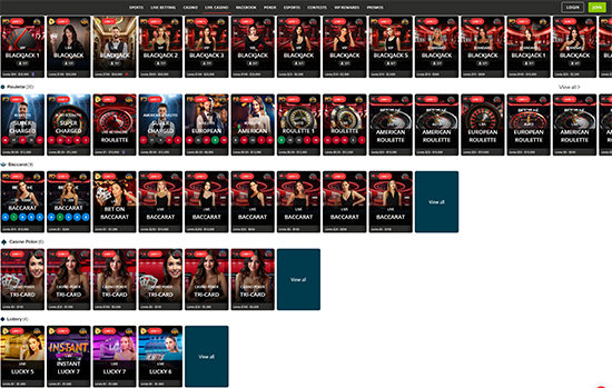 sportsbetting live dealer casino