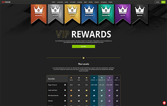 wild casino vip rewards