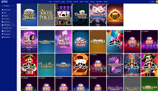 sportsbetting roulette section