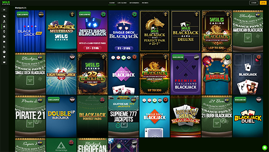 wild casino vip rewards